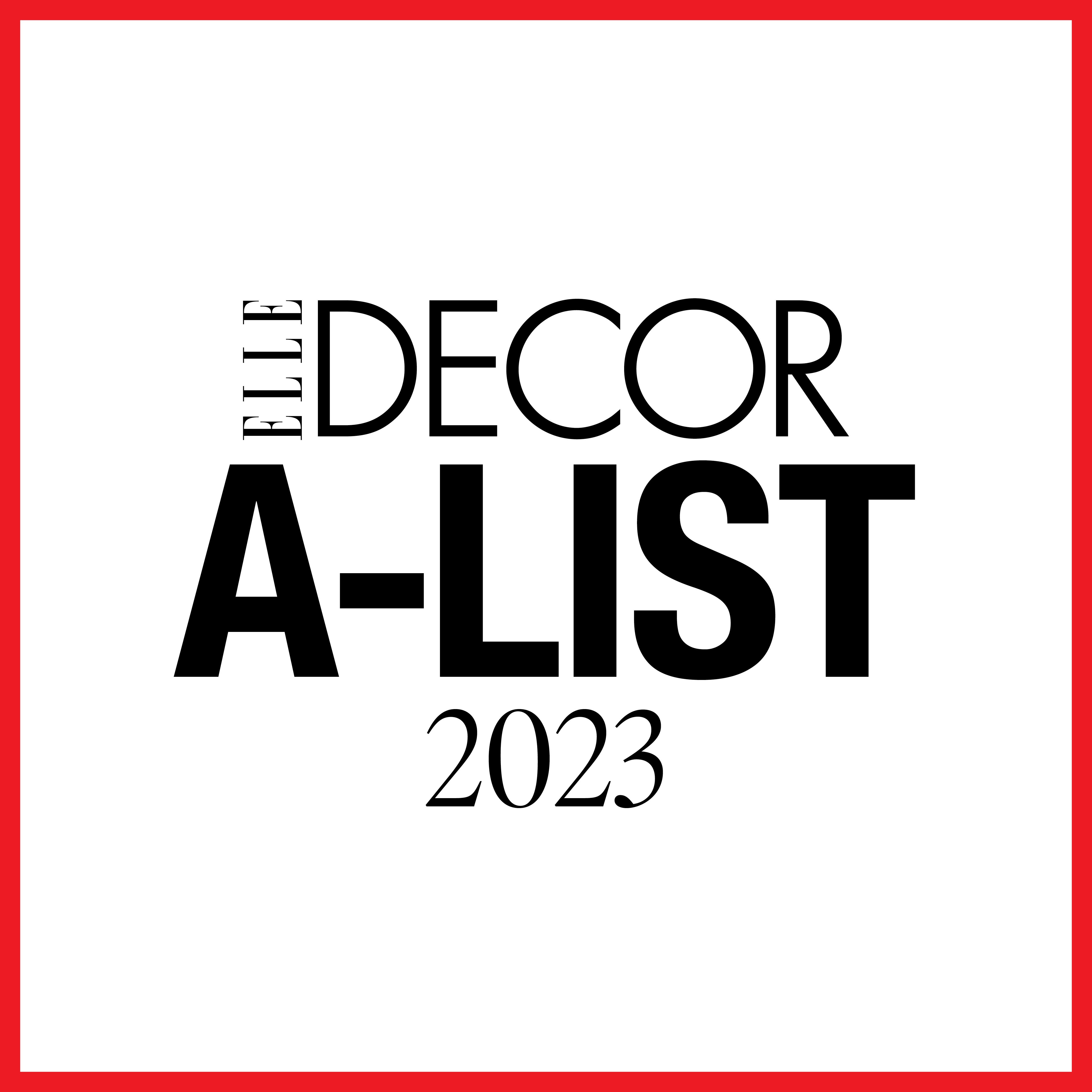 Elle Decor A-List 2023: The Ultimate Guide to Top Designers and Trends