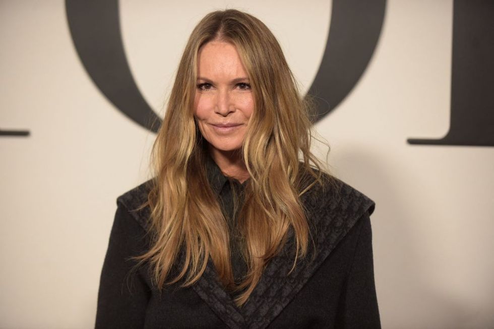 elle macpherson smiling at the camera