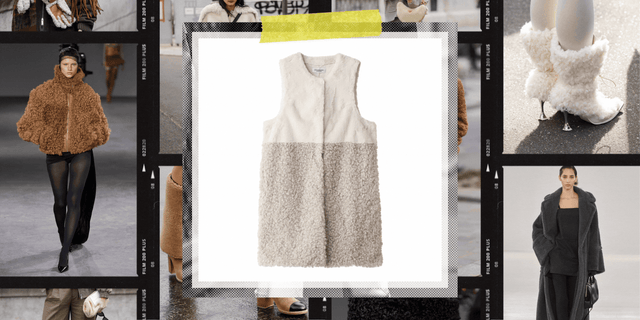 ELLE 　LE PHILボアケープアウター2023 人気完売品♡ LE PHIL(ル フィル)｜ウールボアケープ/グレー の通販｜ELLESHOP