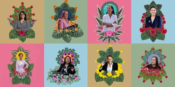 Collage, Illustration, Art, Plant, Lei, Wildflower, Flower, Photomontage, Graphic design, Floral design, 