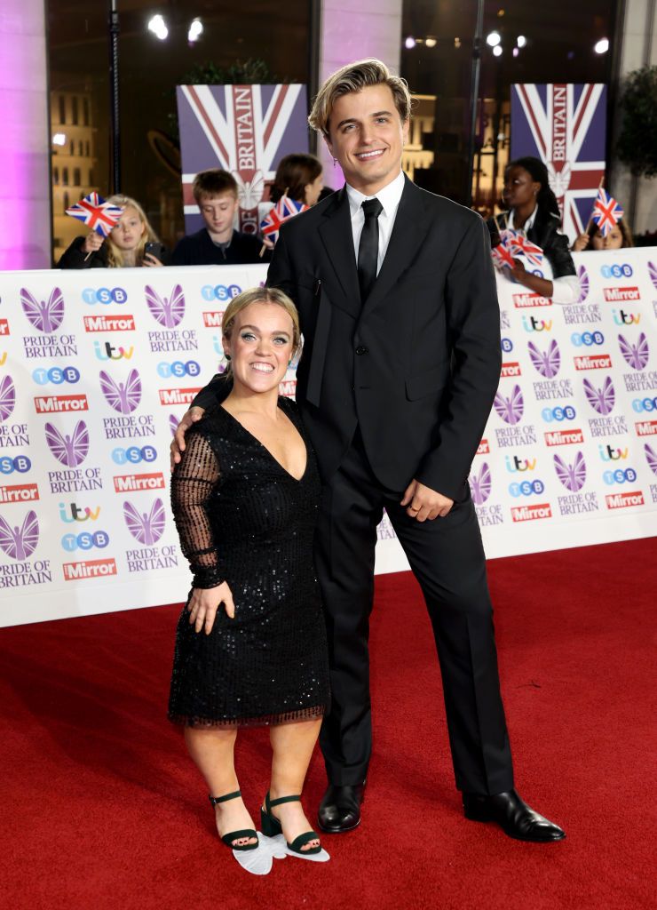 Ellie Simmonds stuns in sequin dress at Pride of Britain Awards