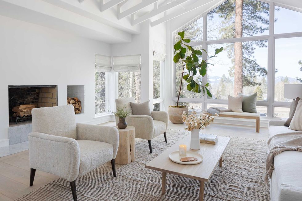 a peaceful room designed by the jenni kayne home team for a private client in lake tahoe