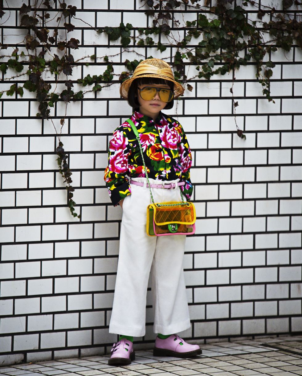Street fashion, Yellow, Child, 