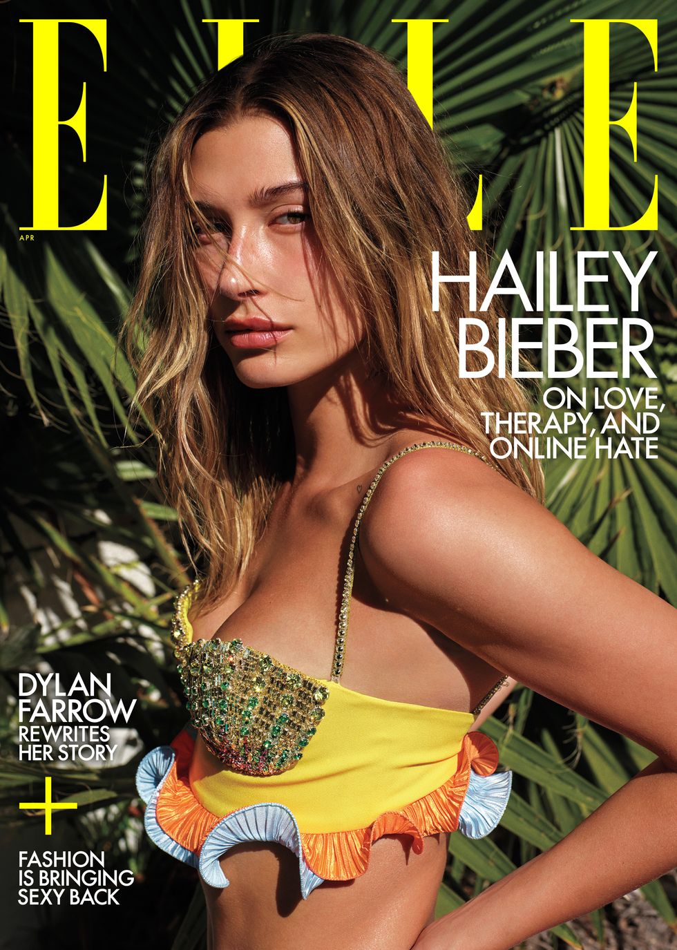 Hailey Bieber Wows in Very Short, Extremely Sparkly