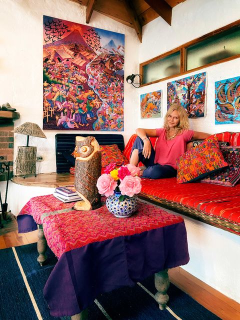 joyce maynard photographed in her guatemala home