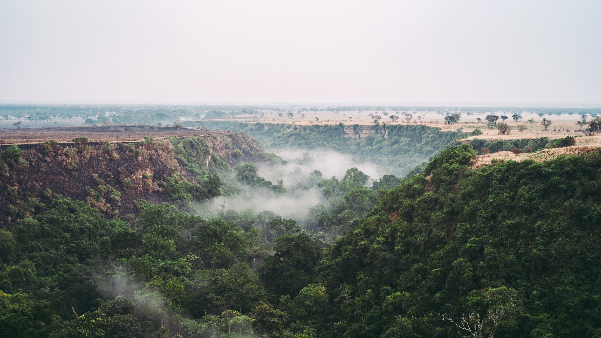kyambura gorge in queen elizabeth national park