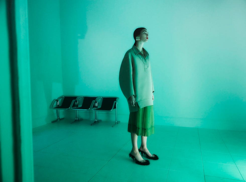 khaite prefall 2023 green