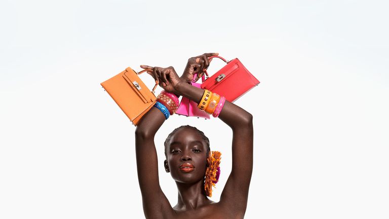 Maty Fall Models the Standout Bags of Spring 2023