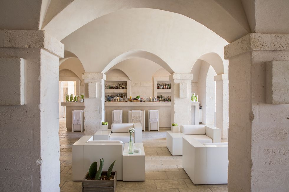 borgo egnazia in puglia, italy, offers a program for guests called a happiness break
