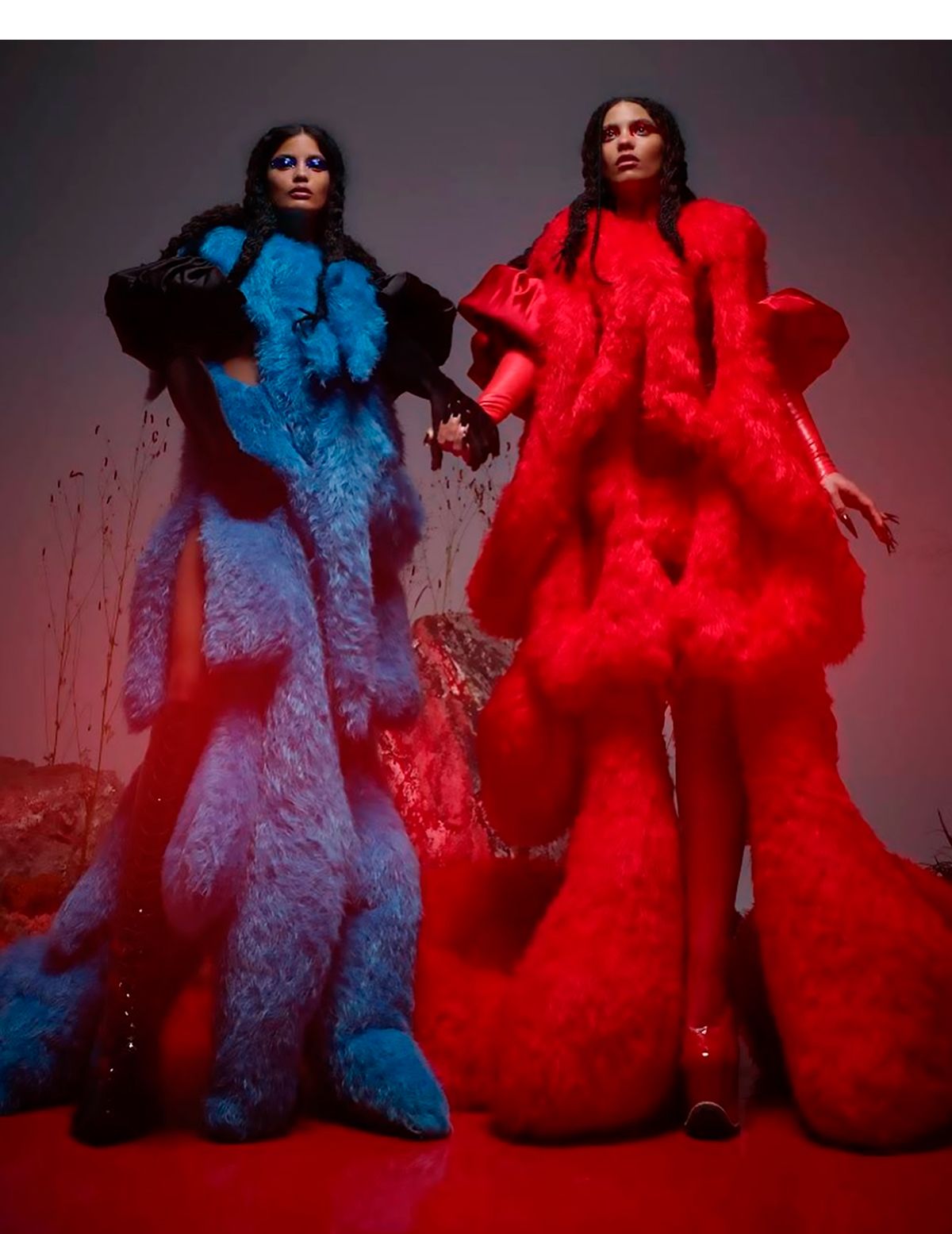Multicoloured sequin rainbow suit  Fashion, High fashion editorial,  Editorial fashion