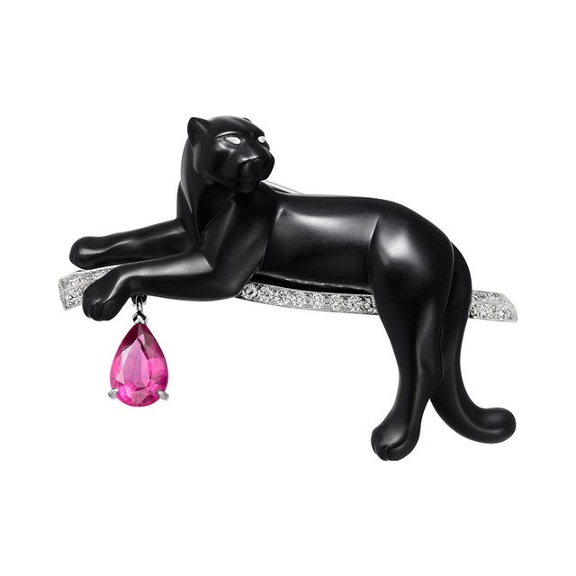 cartier panther brooch