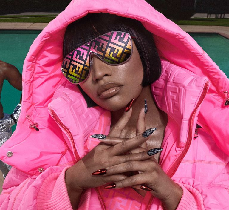 Nicki Minaj Puts Her Fendi Prints On