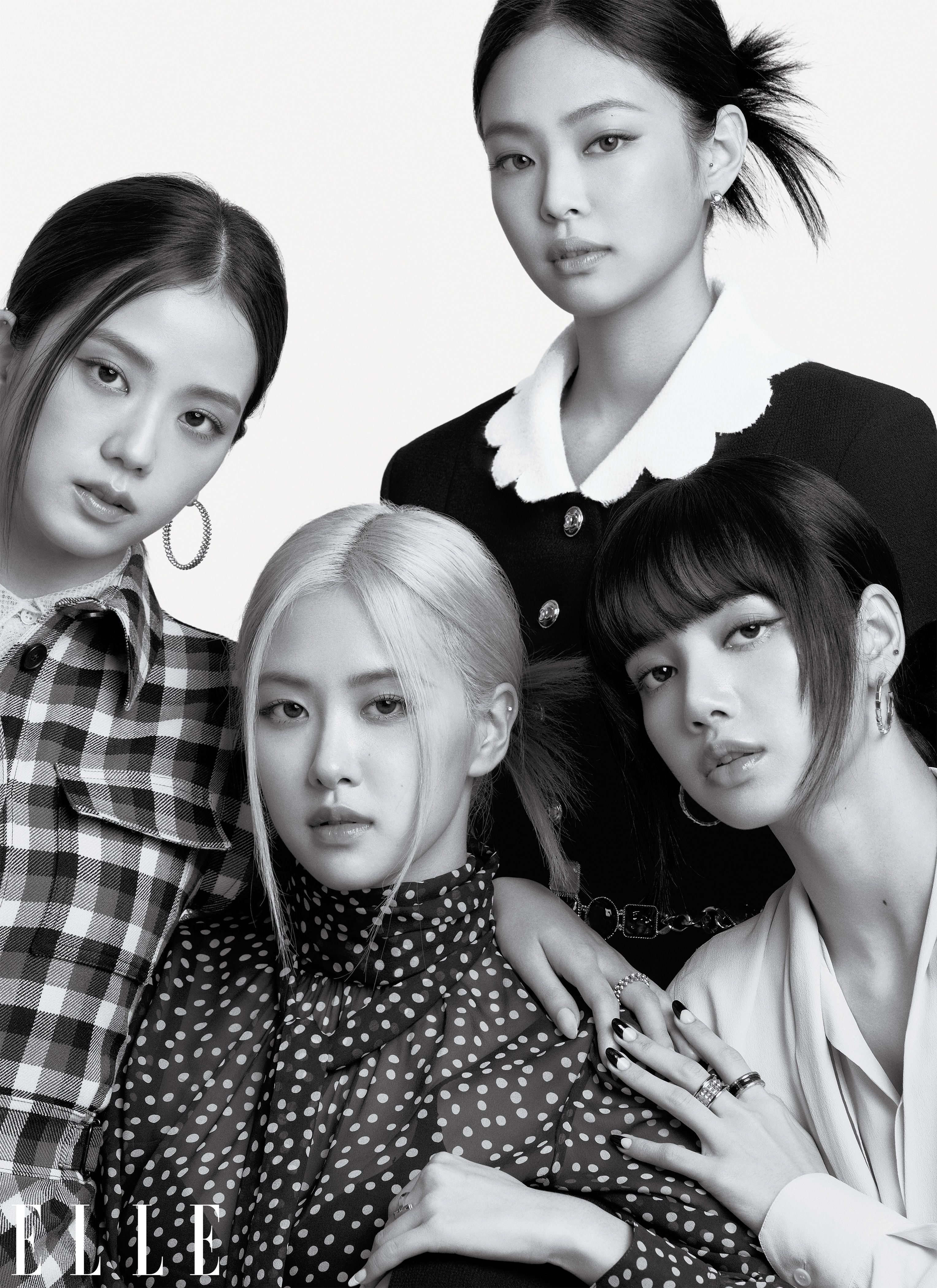 Black Pink strikes pose on cover of Elle