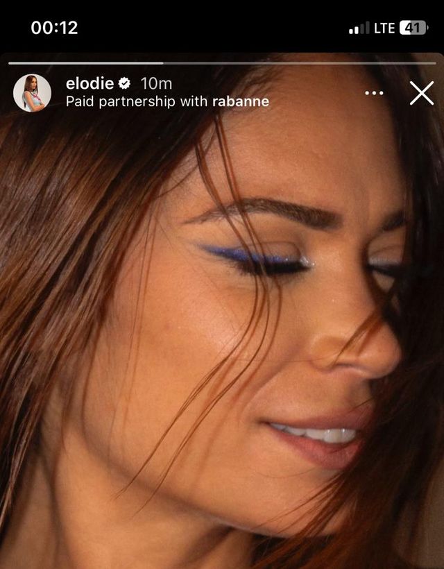 elodie news foto nuovo trucco occhi eyeliner ombretto