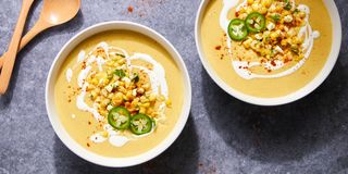 elote mexican corn soup