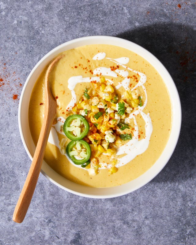 elote mexican corn soup