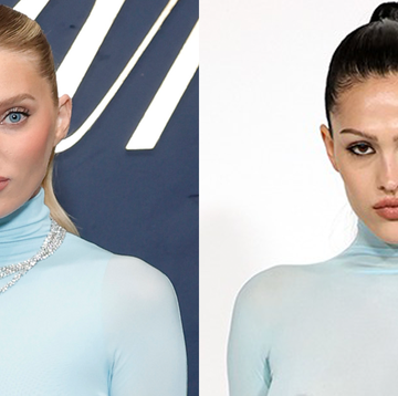 elsa hosk amelia gray who wore it best celebrities in the same outfits