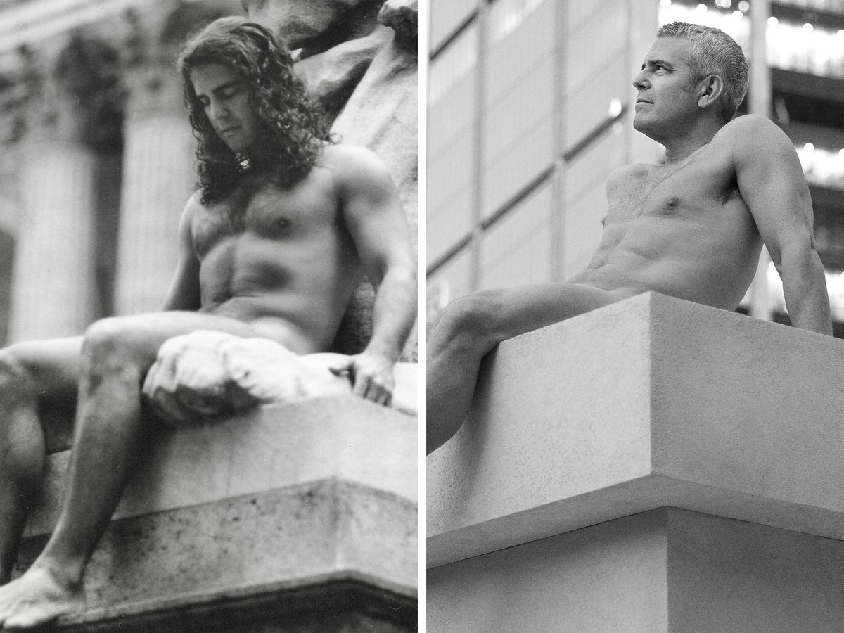 andy cohen nude photo new york public library then and now