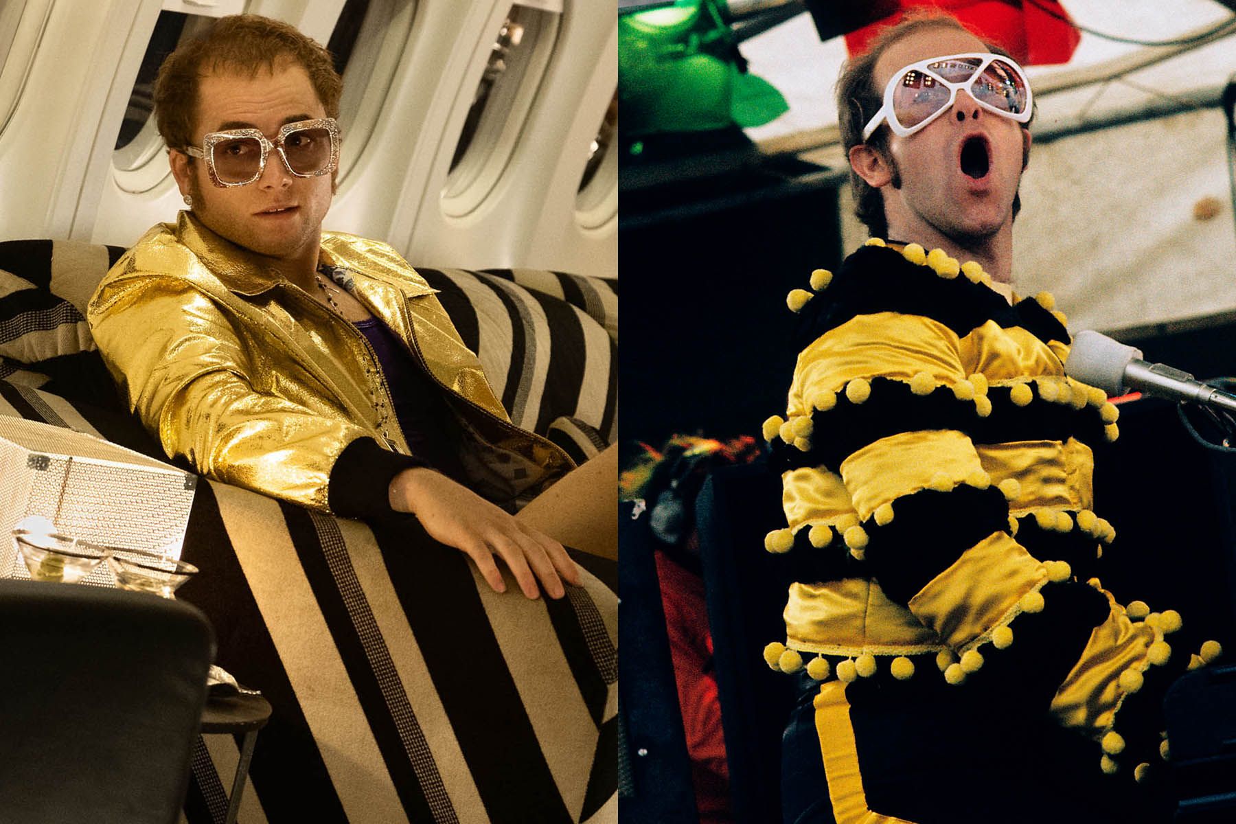 The Best Elton John Outfits From The Film, Rocketman - Get The