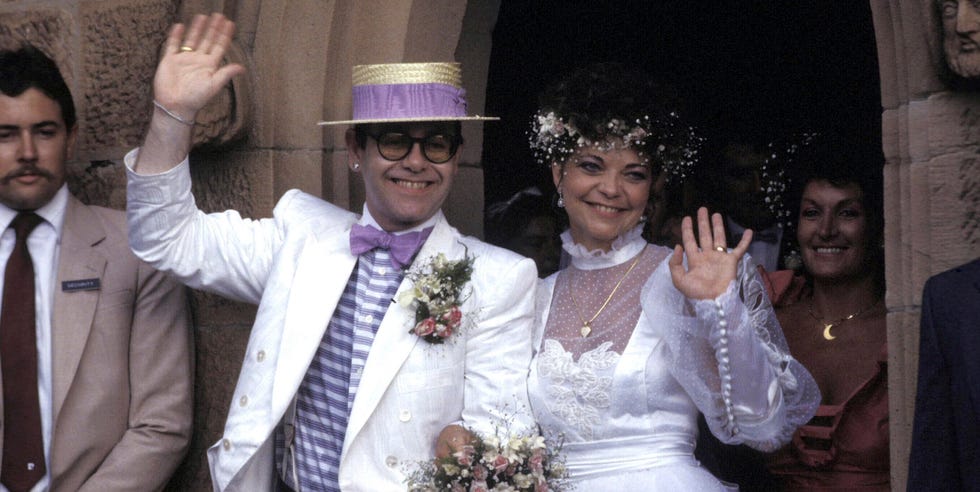 elton john and renate blauel 's wedding