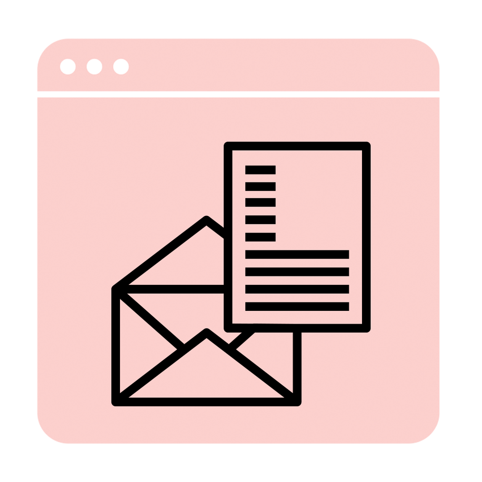 letter and envelope
