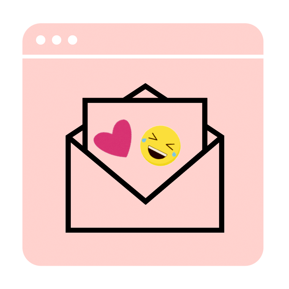 emojis on letter