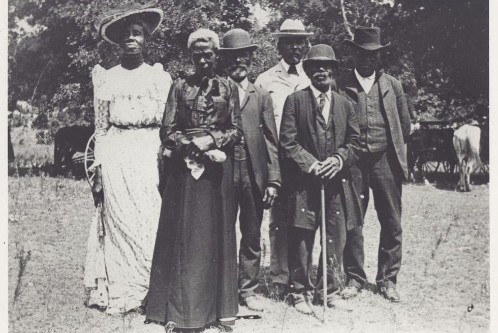 juneteenth emancipation day celebration, june 19, 1900, texas