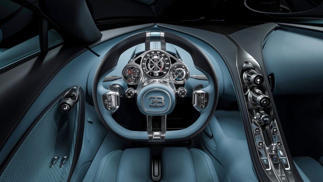 Bugatti's New Hypercar Reinvents the (Steering) Wheel