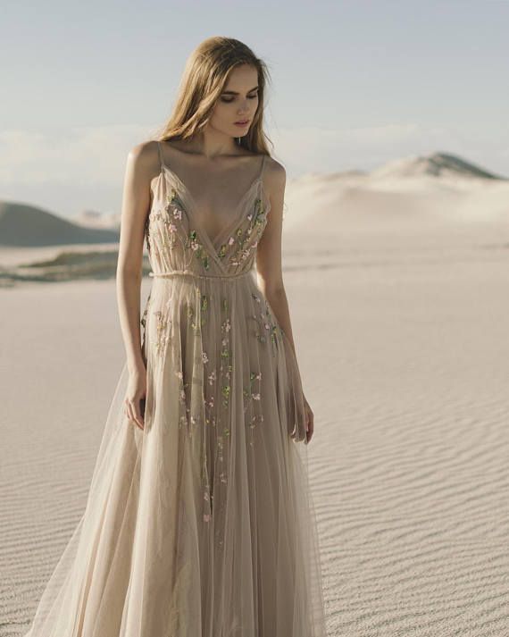 embellished wedding dress