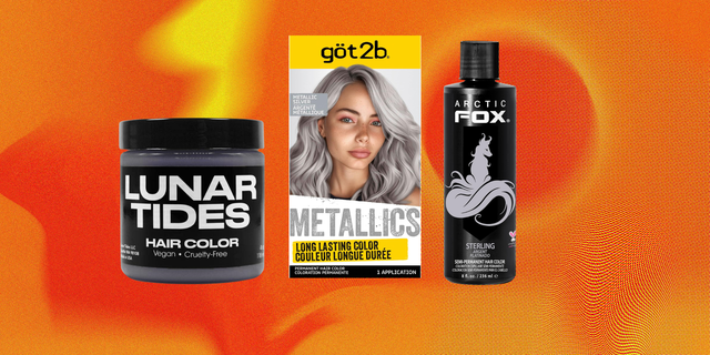 best gray hair dyes for shiny silver strands