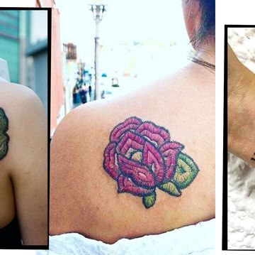Embroidery Tattoo Trend