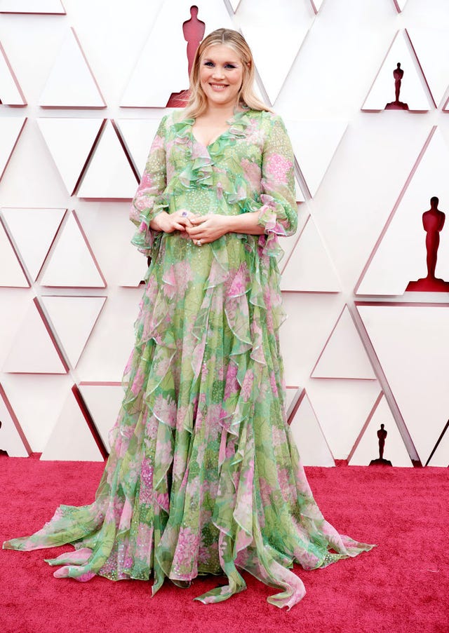 los angeles, california – april 25 editorial use only in this handout photo provided by ampas, emerald fennell attends the 93rd annual academy awards at union station on april 25, 2021 in los angeles, california photo by matt petitampas via getty images