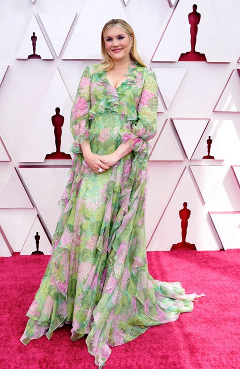 emerald fennell at 93rd annual academy awards arrivals