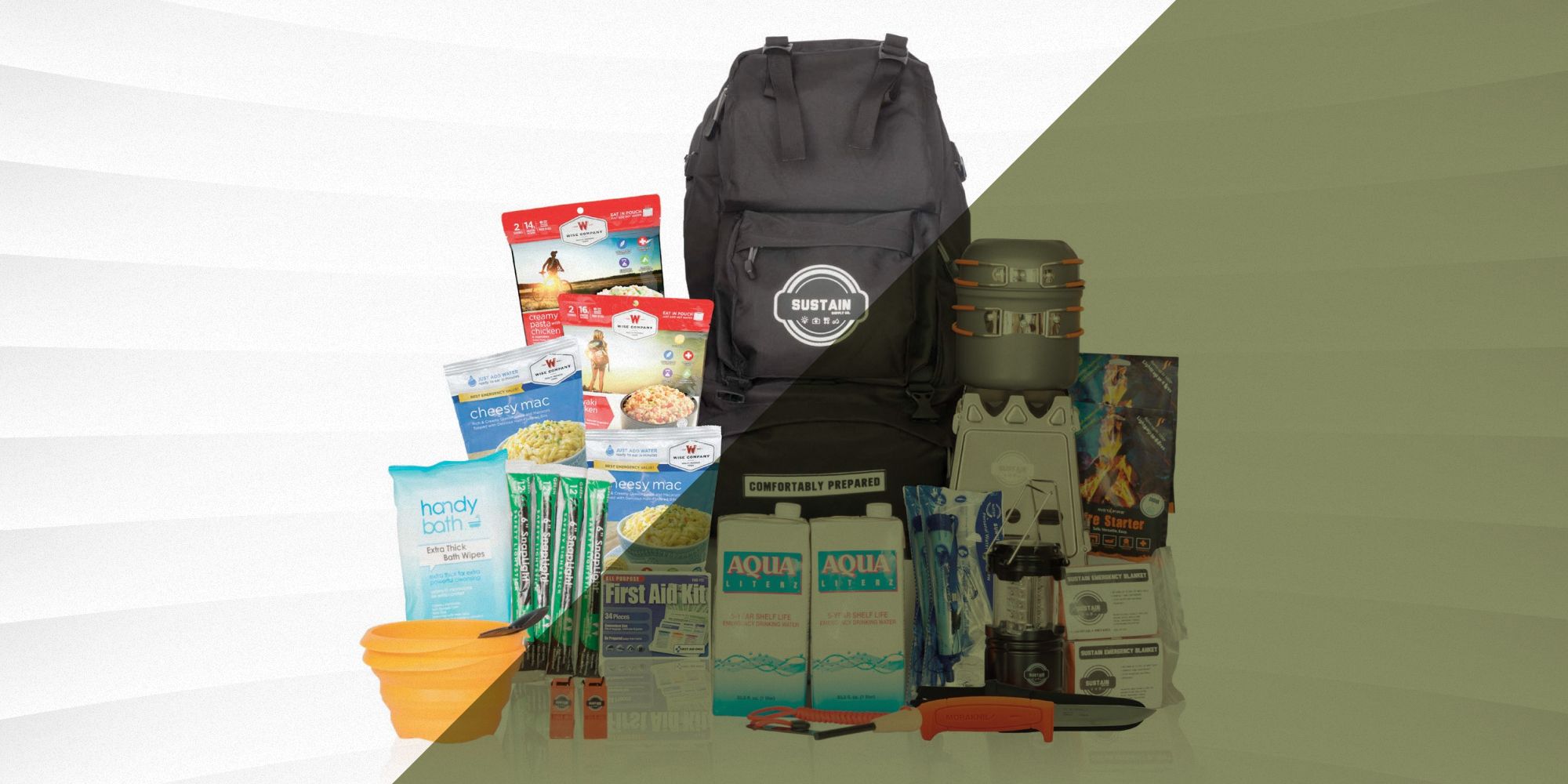 Best survival kit clearance backpack