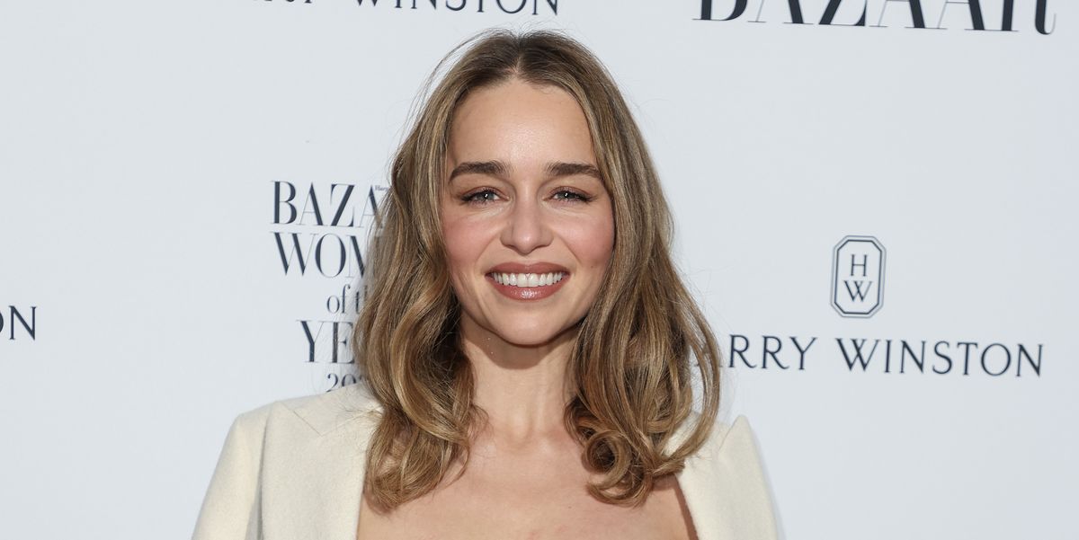Emilia Clarke leans into the 'sugar plum fairy' makeup trend