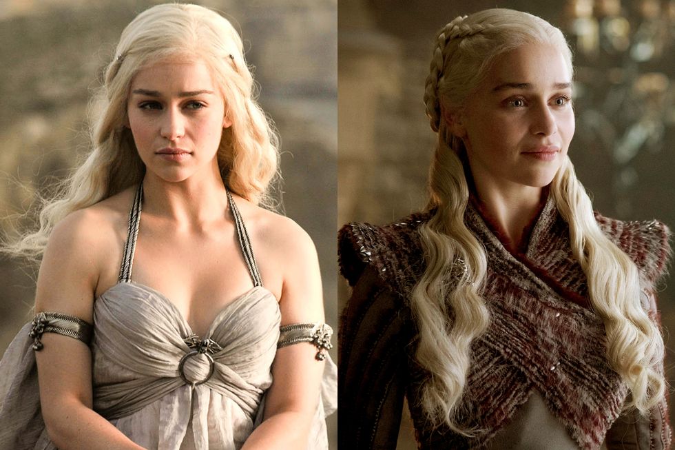 Game of Thrones' Characters, Season 1 vs. Season 6