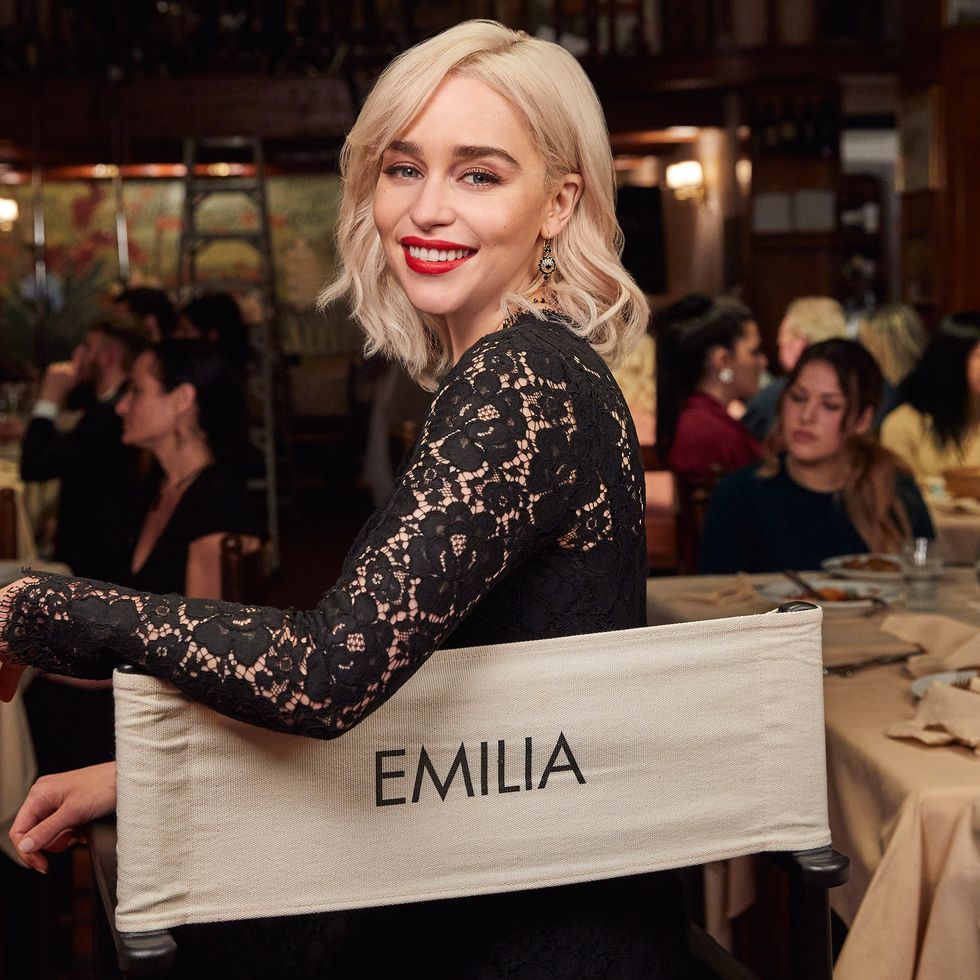 Emilia Clarke interview - Emilia Clarke talks hair, lipstick and being the  face of Dolce & Gabbana