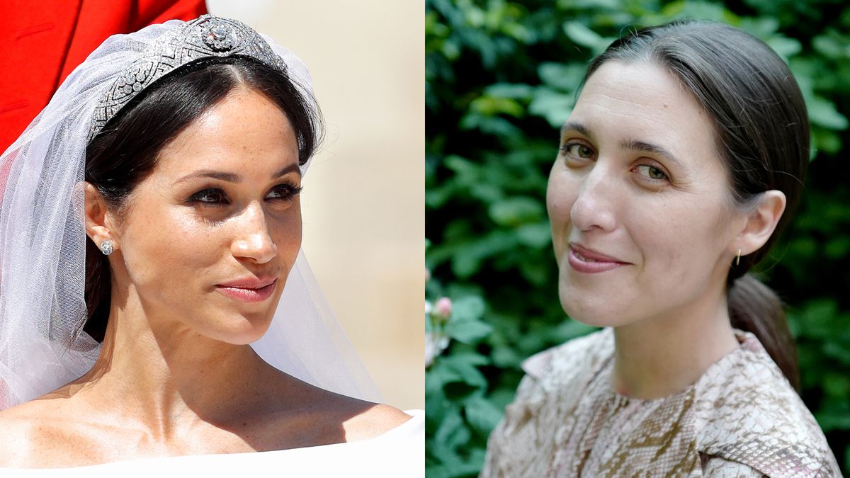 Emilia Wickstead called out for 'swiping' inspiration from others after  Meghan Markle wedding dress
