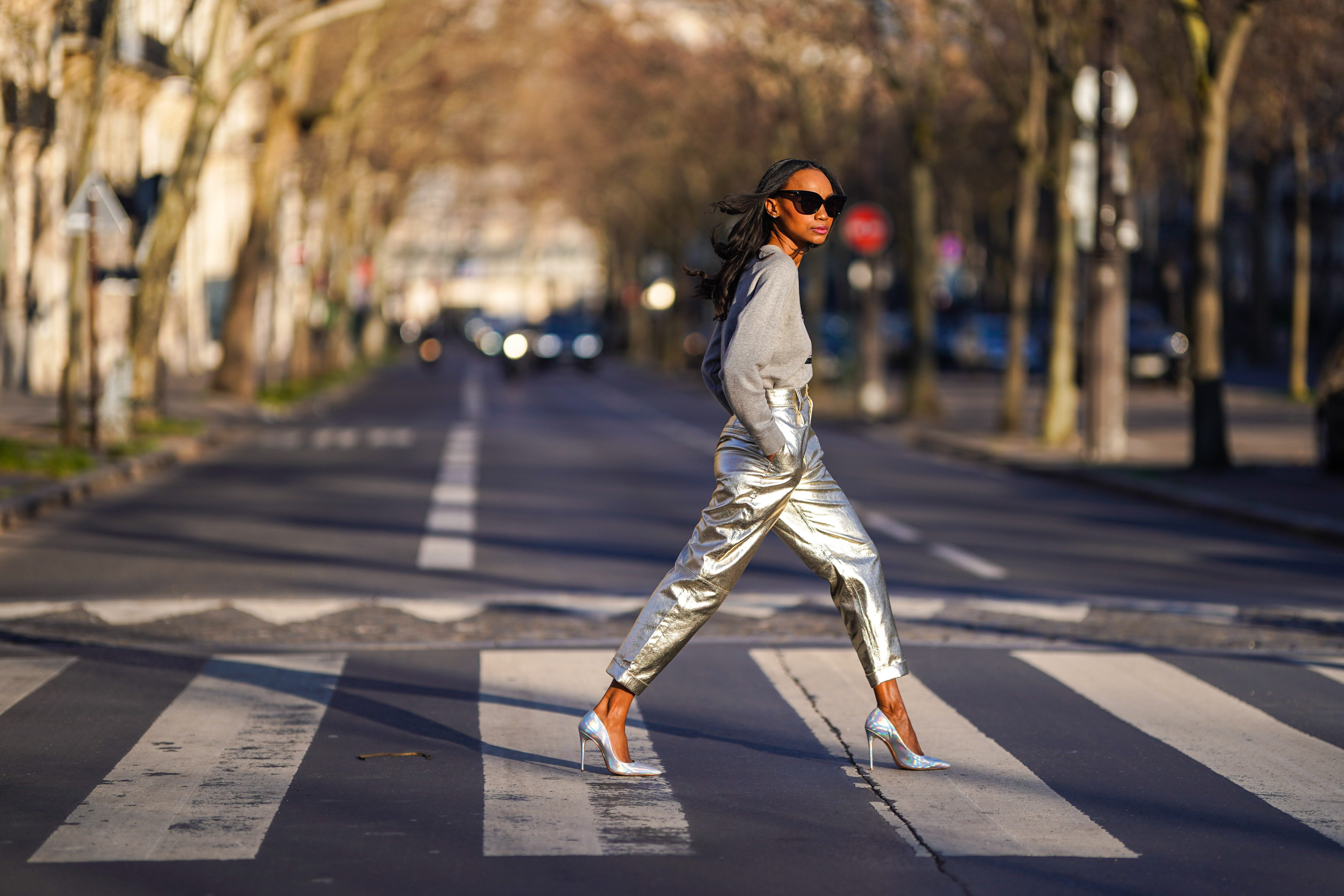 Las mejores ofertas en Pantalones de Terciopelo Dorado para Mujer