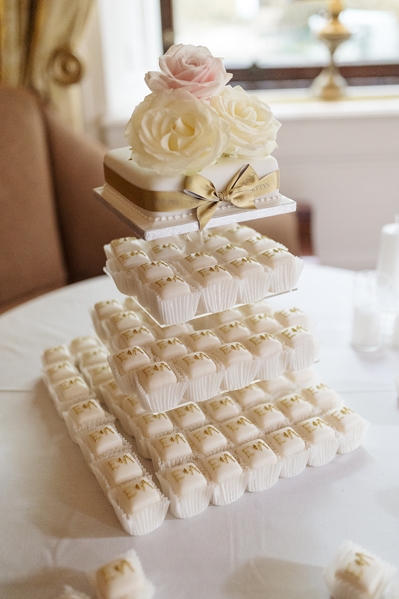 st pauls cathedral london wedding cake and french fancies from betty's tea room