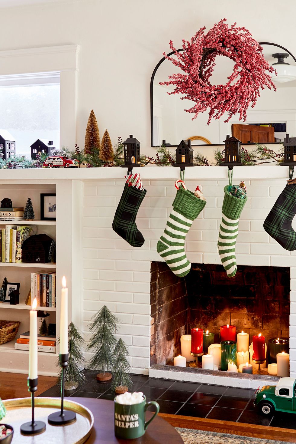 Realistic 6' Artificial Snow Pine Christmas Garland-Holiday Garland-Winter  Wonderland Decorations-Holiday Home Decor-Christmas Mantel Decor