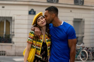 emily in paris serie netflix t2 lily collins, lucien laviscount