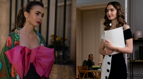 lily collins in emily in paris season 2