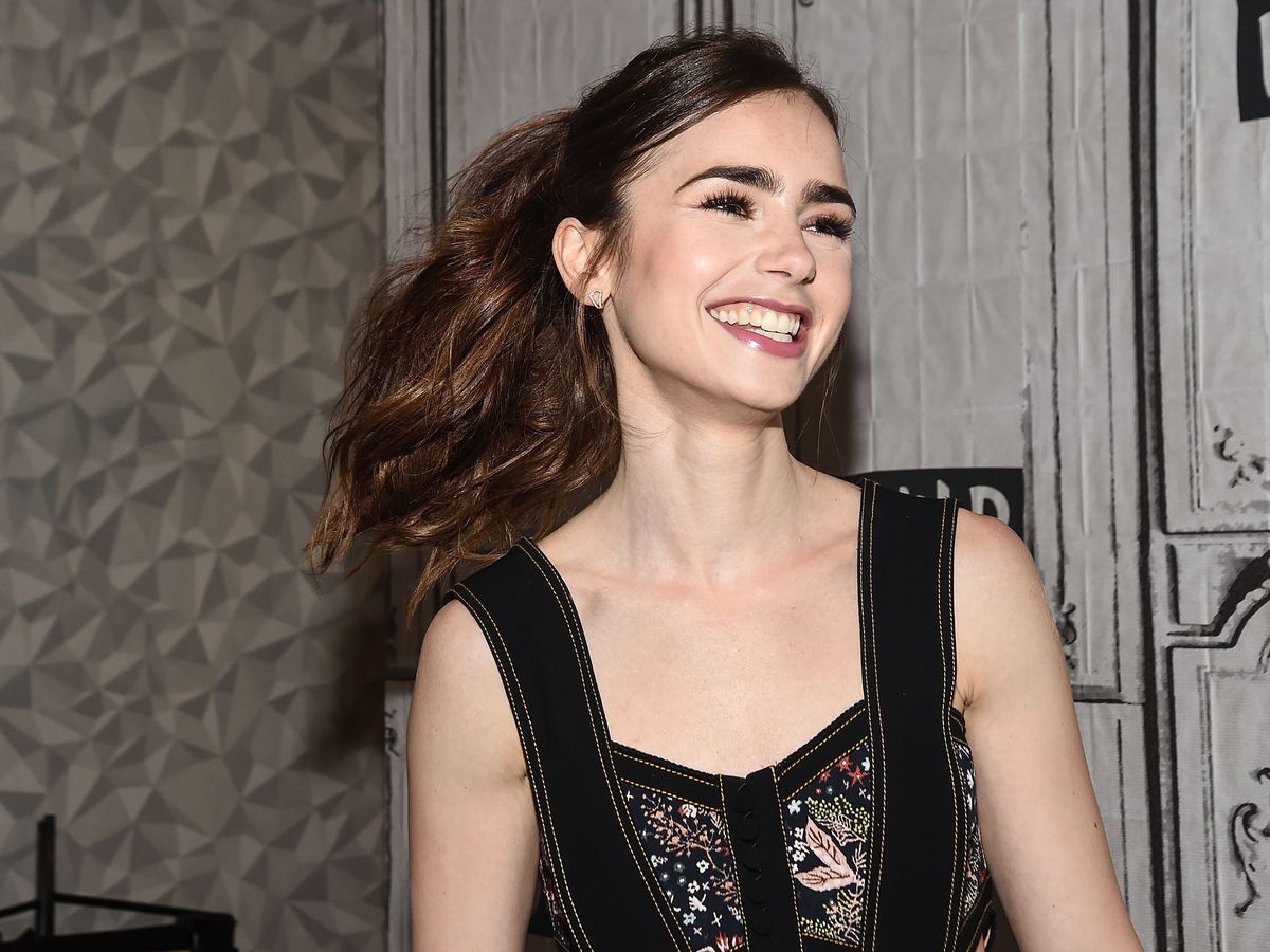Lily Collins Just Wore the Boldest See-Through Dress and 'Emily in Paris'  Fans Are Stunned