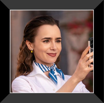 lily collins in emily in paris, by mario lipstick lily collins in emily in paris, by mario lipstick