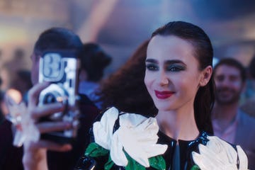 emily in paris lily collins as emily in episode 404 of emily in paris cr courtesy of netflix 2024