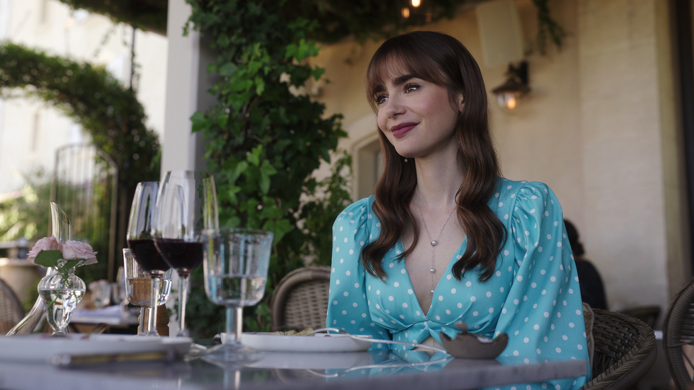 lily collins as emily in episode 306 of emily in paris