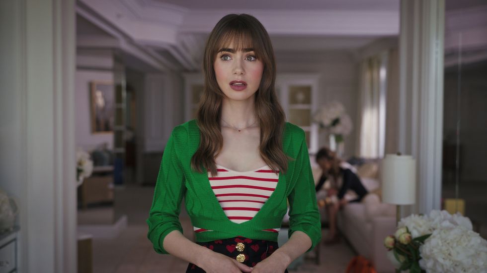emily in paris lily collins as emily in episode 303 of emily in paris cr courtesy of netflix copy 2022