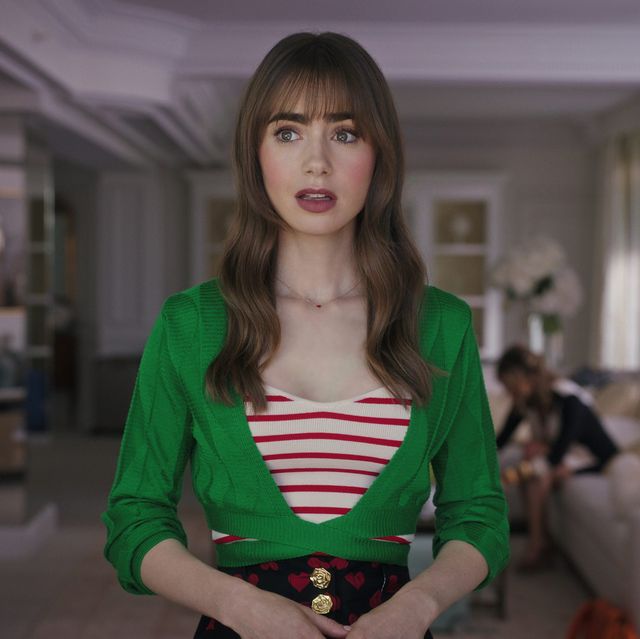 emily in paris lily collins as emily in episode 303 of emily in paris cr courtesy of netflix © 2022