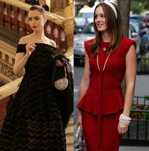 ‘emily in paris’ y ‘gossip girl’